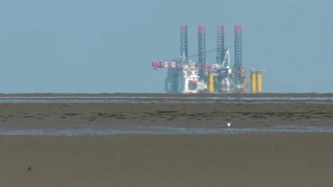 Sony SF7 245 5445 Eems windmill production Stock Footage 100397891