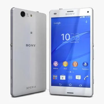acuut Belegering Mier 3D Model: Sony Xperia Z3 Compact White #91001365 | Pond5