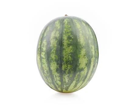 Sonya Watermelon on a white background Stock Photos