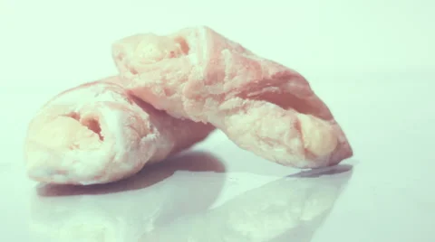Сookies on the white background Stock Footage 59827321