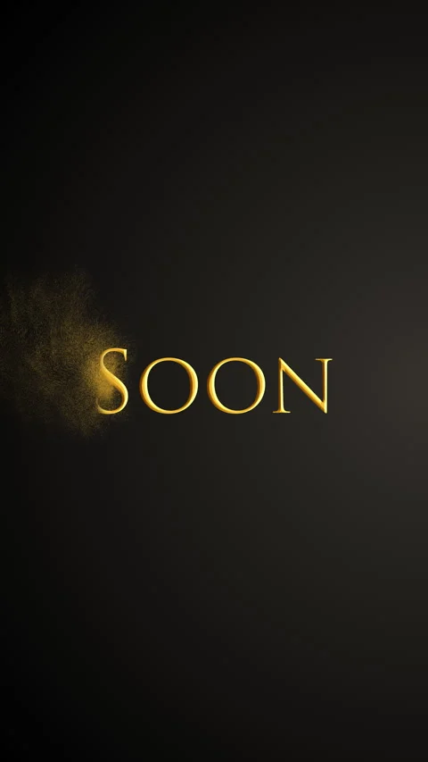 Soon Animated Title. New Arrival, Release, Teaser Concept on Typewriter Sand Stock Footage 273144674