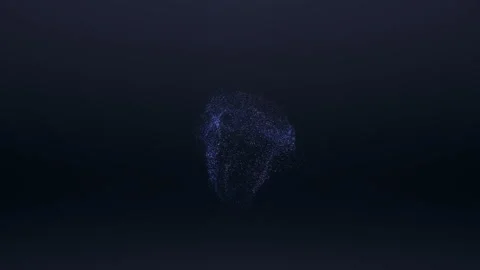 Soon particle text Stock Footage 99044917