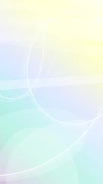 A soothing abstract backdrop of translucent white rings over pastel blue an.. Illustrazione stock