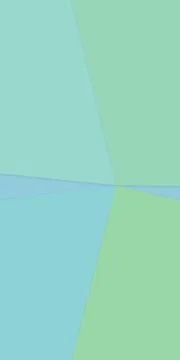A soothing abstract composition of soft polygonal facets in teal, aqua, and.. Illustrazione stock