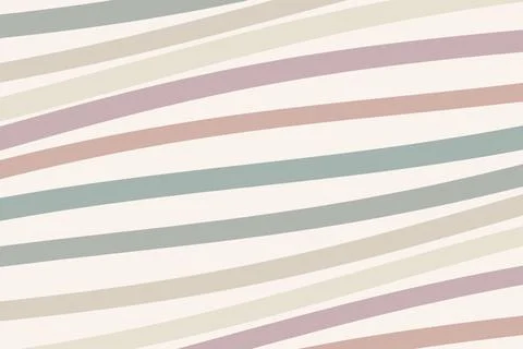 A soothing abstract pattern of softly flowing pastel bands creates a calm, .. 스톡 일러스트