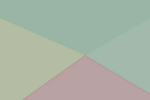 A soothing arrangement of overlapping angular forms in sage, blush, and mut.. Stock Illustration