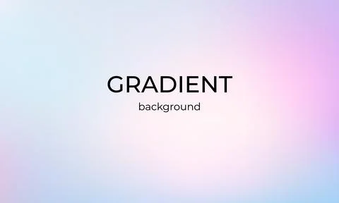 A soothing gradient background with soft pastel colors, ideal for design proj Stock Illustration