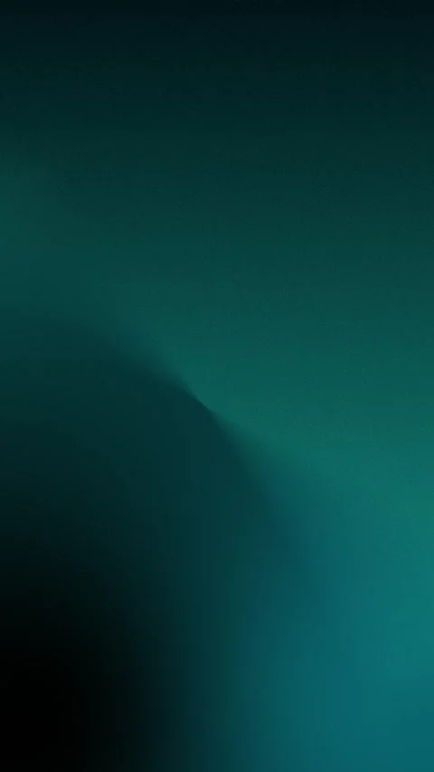 Soothing teal gradient with soft texture and gentle curves. Seamless loop Vídeo Stock 309701518
