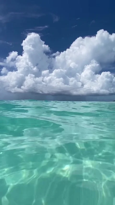 A soothing view on the beach Stock Footage 321597985