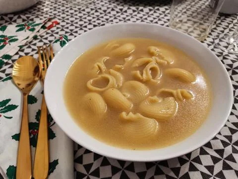 Sopa de galets Foto stock