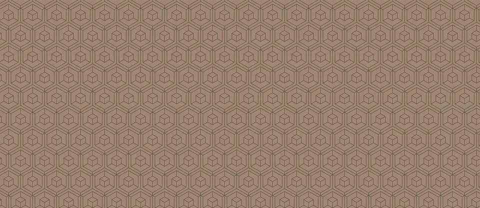 Sophisticated geometric pattern in muted brown tones.  Elegant and versatile, Illustrazione stock