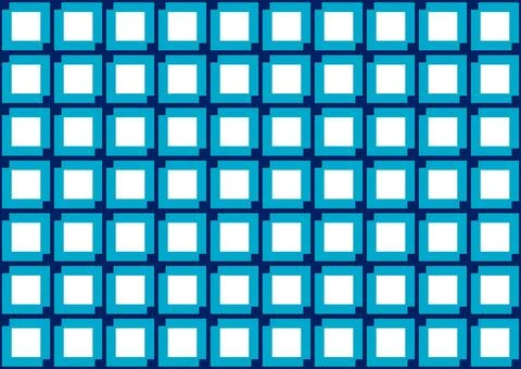 Sophisticated geometric repeating pattern characterized by a grid of nested Stock Illustration