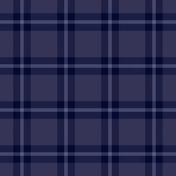 Sophisticated navy blue plaid pattern.  Elegant and versatile design perfect  Illustrazione stock