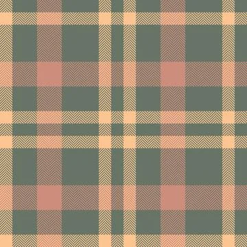 Sophisticated plaid pattern with a herringbone texture. Earthy tones create a Stock Illustration