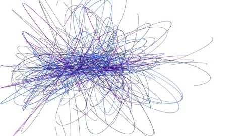 Sophisticated Scribble. Stock Footage 307440142