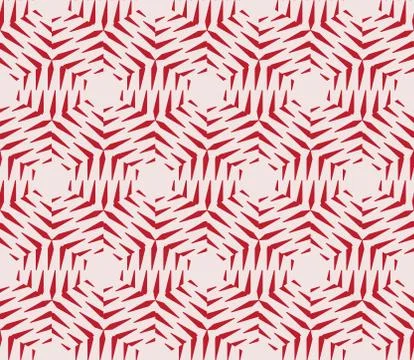 Sophisticated seamless pattern of various geometric elements Stock Illustration