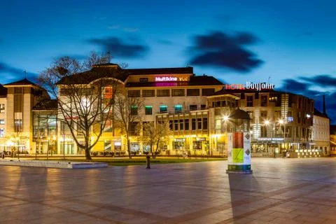 Sopot at night Stock Photos