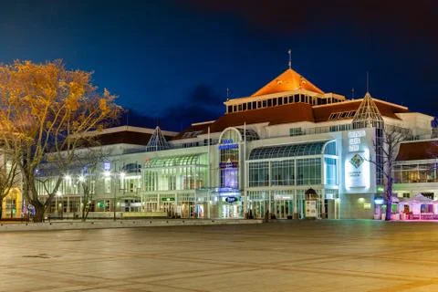 Sopot at night Stock Photos