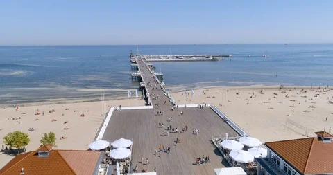 Sopot Pier Stock Footage 89904496