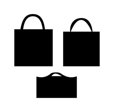 Sopping bag icon vector for graphic design logo website social media mobile.. Stock Illustration