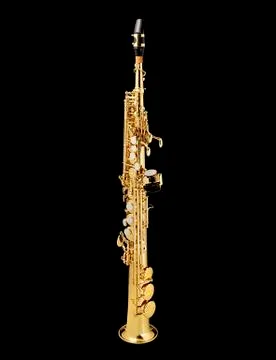 Soprano sax Stock Photos