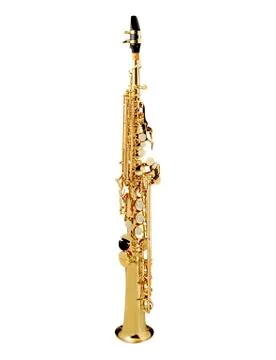 Soprano sax 库存照片