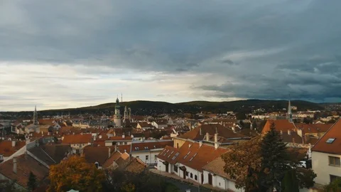 Sopron Hungary Timelapse 库存影片 125291151