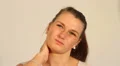 Sore Neck, Stiff Neck HD Footage