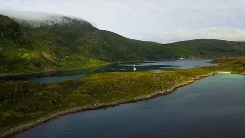 Soroya summer, Norway Stock Footage 101703376