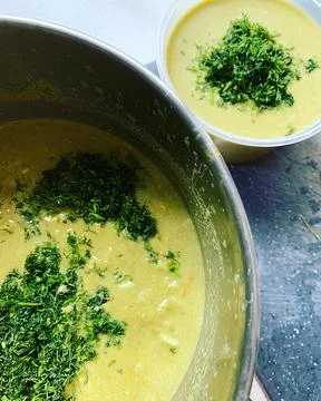 Sorrel soup Stock Photos