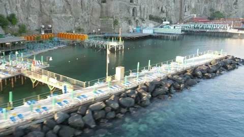 Sorrento Seafront Flight Stock Footage 150240301