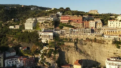 Sorrento Seafront Panorama Stock Footage 150240322