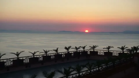 Sorrento sunset 02 Stock-Footage 25620333
