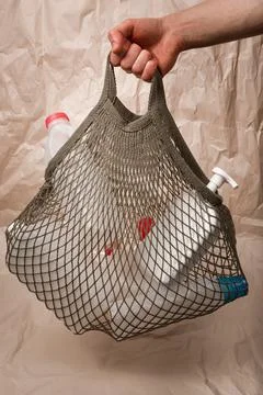 Sorted plastic bottles for recycling. Plastic trash. Save the planet. Garbage Stock Photos
