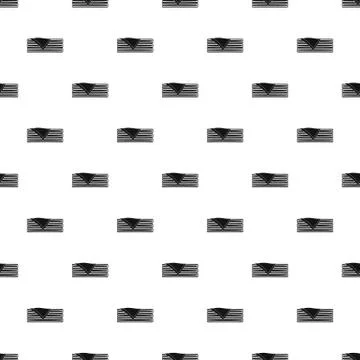 Sorted towel pattern seamless vector Illustrazione stock