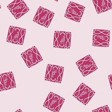 Sorting algorithm glyph seamless pattern イラスト素材