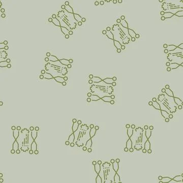 Sorting algorithm line seamless pattern Stock Illustration