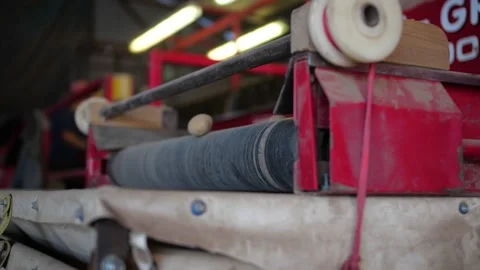 Sorting potatoes on the farm Stock Footage 150485431