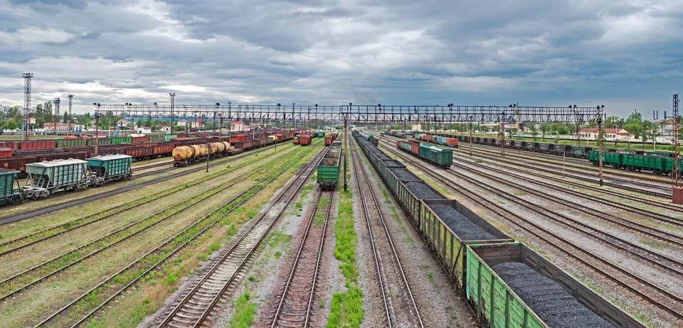 Sorting stations Stock Photos
