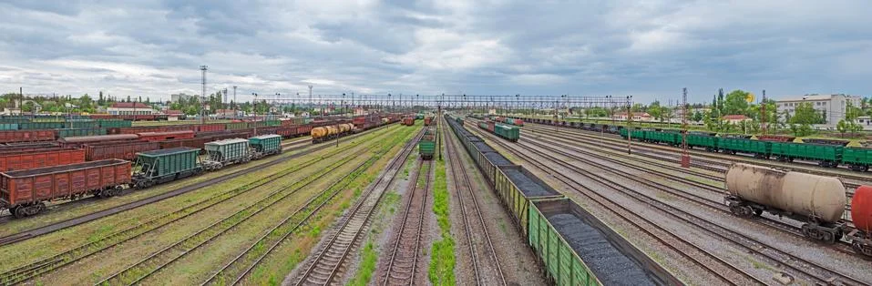 Sorting stations Stock Photos