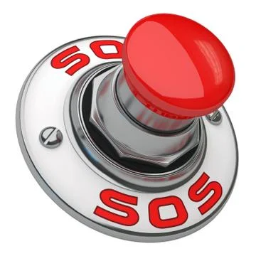 SOS Button Stock-Illustration