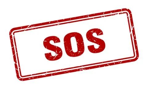 Sos Stock Illustration