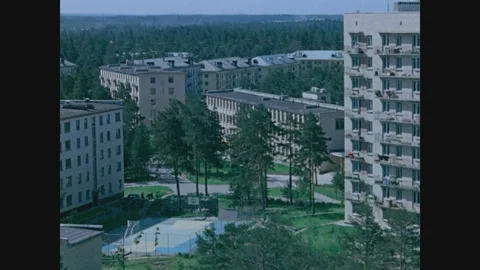 Sosnovy Bor. Soviet Union Stock Footage 246821104