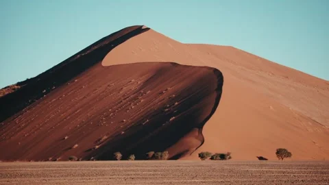 Sossusvlei and Deadvlei . Namibia. Stock Footage 299943563