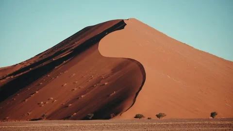 Sossusvlei and Deadvlei . Namibia. Stock Footage 299943622