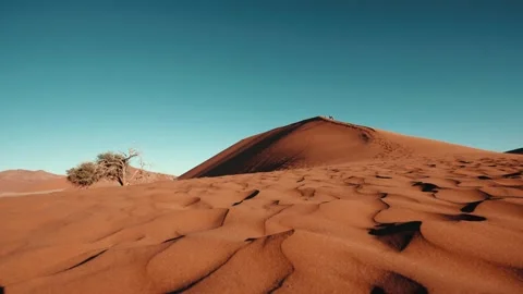 Sossusvlei and Deadvlei . Namibia. Stock Footage 299943980