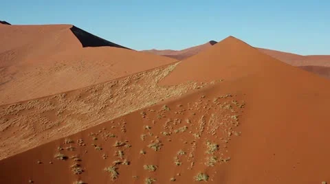 Sossusvlei Dune Namibia Stock Footage 12501718