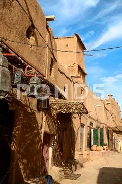 Souk of Ouarzazate Stock Photos