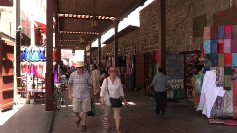 Souk Walkway 4K Stock Footage 89501558
