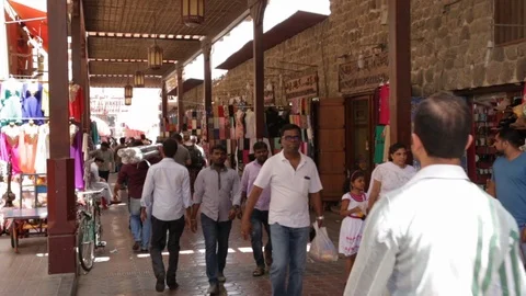 Souk Walkway HD Video stock 89237905